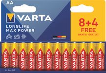 VARTA Max Tech 4706 - 8+4 piles alcalines - AA LR06