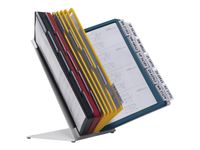 Durable Vario - Pupitre de table (lutrin) avec 30 pochettes A4 - couleurs assorties