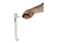 Durable Vario - Support mural métallique avec 5 pochettes A4 - rouge