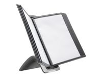 Durable Sherpa - Pupitre de table (lutrin) avec 10 pochettes A4