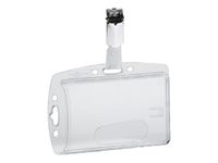 Durable - 25 Portes badges de sécurité fermé - 54 x 85 mm - 1 carte