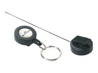 Durable - 10 Enrouleurs de badge - anneau métallique