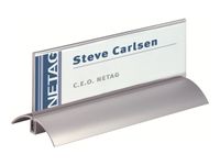 Durable - 2 Porte-noms rigides - 61 x 210 mm