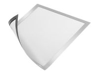 Durable Duraframe Magnetic - Cadre d'affichage magnétique - A4 - argent - pour surfaces métalliques