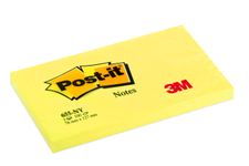 Post-it - 6 Blocs notes - jaune - 76 x 127 mm