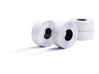 Avery - 10 rouleaux de 1200 étiquettes pour étiqueteuse 2 lignes - 16 x 26 mm - Blanc
