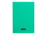 Calligraphe 8000 - Cahier polypro A4 (21x29,7 cm) - 96 pages - petits carreaux (5x5 mm) - vert
