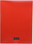 Calligraphe 8000 - Cahier polypro 24 x 32 cm - 96 pages - petits carreaux (5x5 mm) - rouge