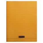 Calligraphe 8000 - Cahier polypro 24 x 32 cm - 96 pages - petits carreaux (5x5 mm) - orange