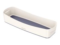 Leitz MyBox - Boîte de rangement format long - blanc/gris