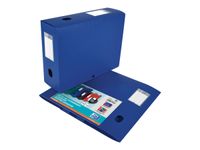 Oxford memphis - Archivo de caja - ancho de la espina: 100 mm - para 240 x 320 mm - azul