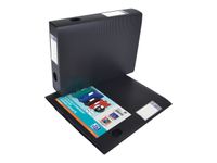 Oxford Memphis - Boîte de classement plastique - dos 60 mm - noir