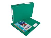 Oxford Memphis - Boîte de classement plastique - dos 60 mm - vert