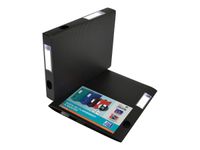 Oxford Memphis - Boîte de classement plastique - dos 40 mm - noir