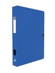 Oxford Memphis - Boîte de classement plastique - dos 40 mm - bleu