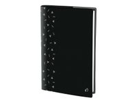 Agenda Touch Noir 1 Jour par page 12X17cm Quo Vadis 