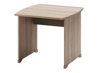 Bureau JAZZ+ - 80 cm - Pieds panneaux - Chêne gris