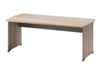 Bureau JAZZ+ - 180 cm - Pieds panneaux - Chêne gris