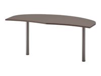 Extension demi-lune pour bureau JAZZ+ - Chêne gris