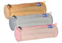 Fourre-tout rond paillettes oxford fancy 3 couleurs - Hamelin