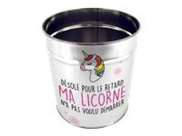 VINCO LICORNE - corbeille à papier