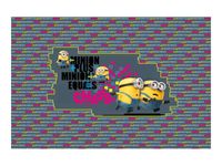 Les Minions - Sous-main 60 x 40 cm - modèle chaos - Clairefontaine