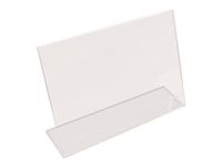 INOVSHOP - Présentoir de comptoir incliné - A4 paysage