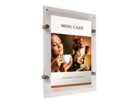 INOVSHOP - Porte-visuel à entretoises A3