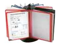 INOVSHOP - Lutrin de comptoir rotatif en métal - vendu sans les pochettes