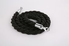 INOVSHOP - Corde pour poteau de guidage noir