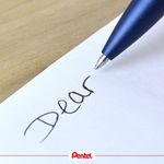 Pentel Energel Metal - Roller - 0,7 mm - bleu nuit