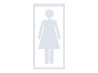 Pickup Home 3D - Pictogramme frame Femme - blanc