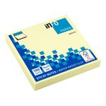 Global Notes - Notes adhésives - 100 feuilles - 75 x 75 mm - jaune