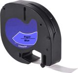 Ruban compatible DYMO S0721650 - Switch - Ruban d'étiquettes auto-adhésives - 1 rouleau (1,2 cm x 4 m) - bleu