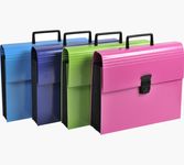 Exacompta Iderama - Classeur ménager (valisette trieur) 12 onglets - disponible dans différentes couleurs