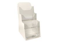 Exacompta - Porte-brochures format prospectus - 3 compartiments