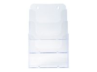 Exacompta - Porte-brochures A5 - 3 compartiments