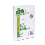 GPV Green - 10 Enveloppes recyclées C5 162 x 229 mm - 90 gr - sans fenêtre - blanc - bande adhésive