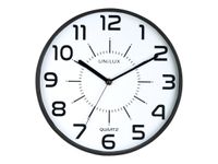 Unilux - Horloge Pop - mécanisme quartz - 28 cm - noir