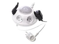 WATT & CO TWISTER - Multiprise parafoudre 6 prises - 1,7m