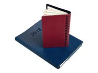 Torino - Agenda spiralé 1 semaine sur 2 pages - 17 x 24,5 cm - disponible dans différentes couleurs - Oberthur