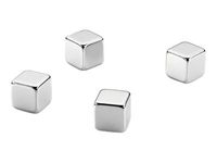 DAHLE - 4 aimants super puissants cubique NEODIME - 1 cm de diamètre