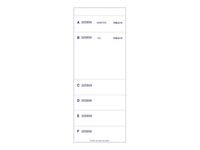 ELVE - Bloc brasserie - 50 tripli - 100 x 259 mm