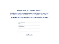 ELVE - Registre d'accessibilité aux ERP et IOP - A4