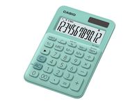 Casio MS-20UC - Calculadora de sobremesa - 12 dígitos - panel solar, batería - verde