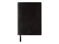 Oberthur - Carnet de notes en cuir - A6 - noir