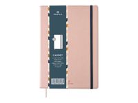 Oberthur Carmen - Carnet de notes souple A5 - ligné - 200 pages - blush