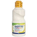 Giotto School - Gouache ultra lavable - blanc - bouteille de 250 ml