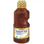 Giotto School - Gouache ultra lavable - marron - bouteille de 250 ml