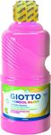 Giotto School - Gouache ultra lavable - rose- bouteille de 250 ml